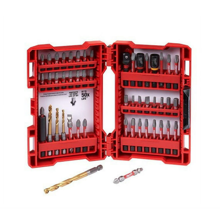 Shockwave Impact Duty Driver Steel Bit Set (50-Piece) Shockwave Impact Duty Driver Steel Bit Set (50-Piece)