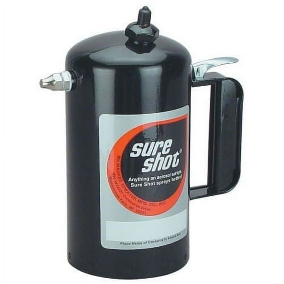 Milwaukee Sprayer Manufacturing Sure Shot A1000 Steel Sprayer, 32 oz, Black