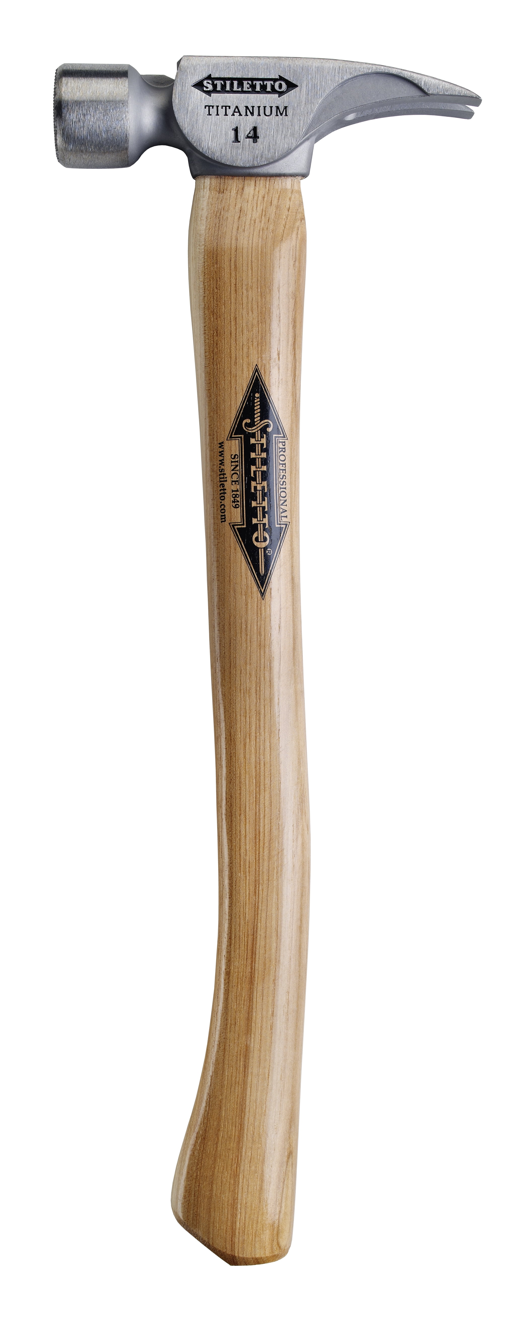 STILETTO 14 oz Titanium Milled Face Ham