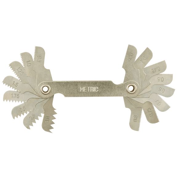 Milwaukee Tool 0.35-3.00 mm Metric Thread Pitch Gauge