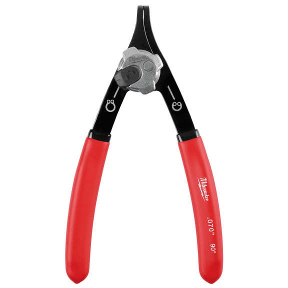 Milwaukee Tool .070" Convertible Snap Ring Pliers - 90 Degree