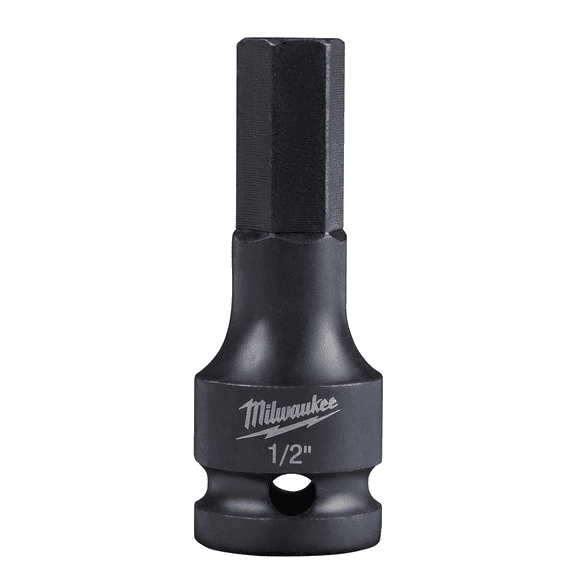 Milwaukee Tool 1/2" SHOCKWAVE Lineman's Impact 1/2" Drive Hex Bit Socket