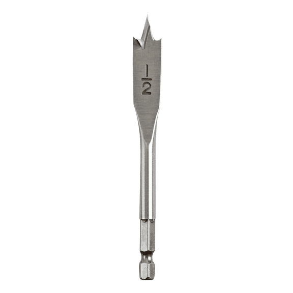 Milwaukee Tool 1/2" x 4.5" Flat Boring Bit
