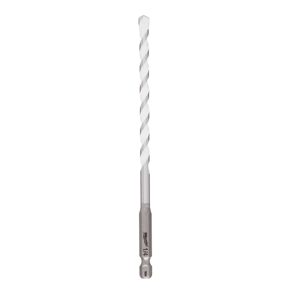 Milwaukee Tool 1/4" x 4" x 6" SHOCKWAVE Impact Duty Carbide Multi-Material Drill Bit