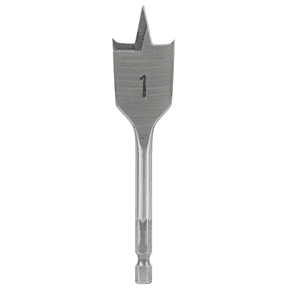 Milwaukee Tool 1" x 4.5" Flat Boring Bit