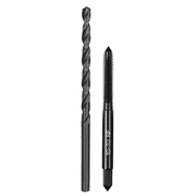 Milwaukee Tool 10-32 NF Straight Flute Plug Tap & #21 Drill Bit
