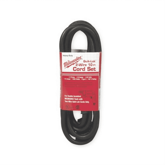 Milwaukee Tool 10 FT. 2-WIRE QUIK-LOK TWIST LOCK PLUG CORD