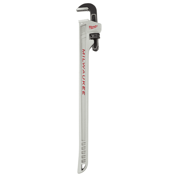 Milwaukee Tool 10L Aluminum Pipe Wrench with POWERLENGTH Handle