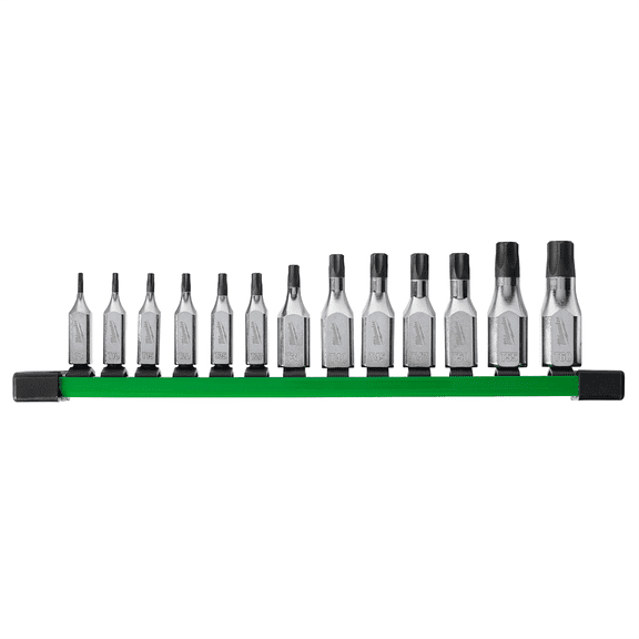 Milwaukee Tool 13pc 1/4" and 3/8" Drive TORX Bit Socket Set