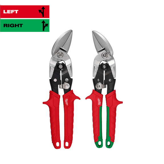 Milwaukee Tool 2 PIece Offset Aviation Snip Set