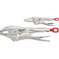 thumbnail image 1 of Milwaukee Tool 2 Pc. 10" CURVED JAW & 6" LONG NOSE TORQUE LOCK LOCKING PLIERS SET, 1 of 3