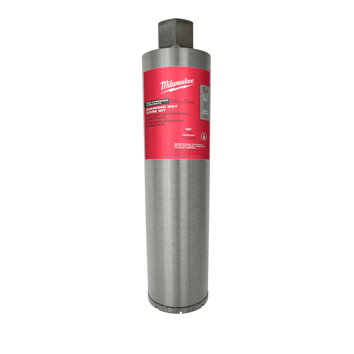 Milwaukee Tool 2" Pre-Stressed Diamond Wet Core Bit