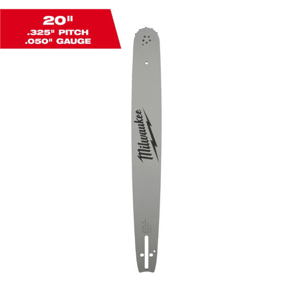Milwaukee Tool 20 Inch .325 Inch Pitch, .050 Inch Gauge Guide Bar