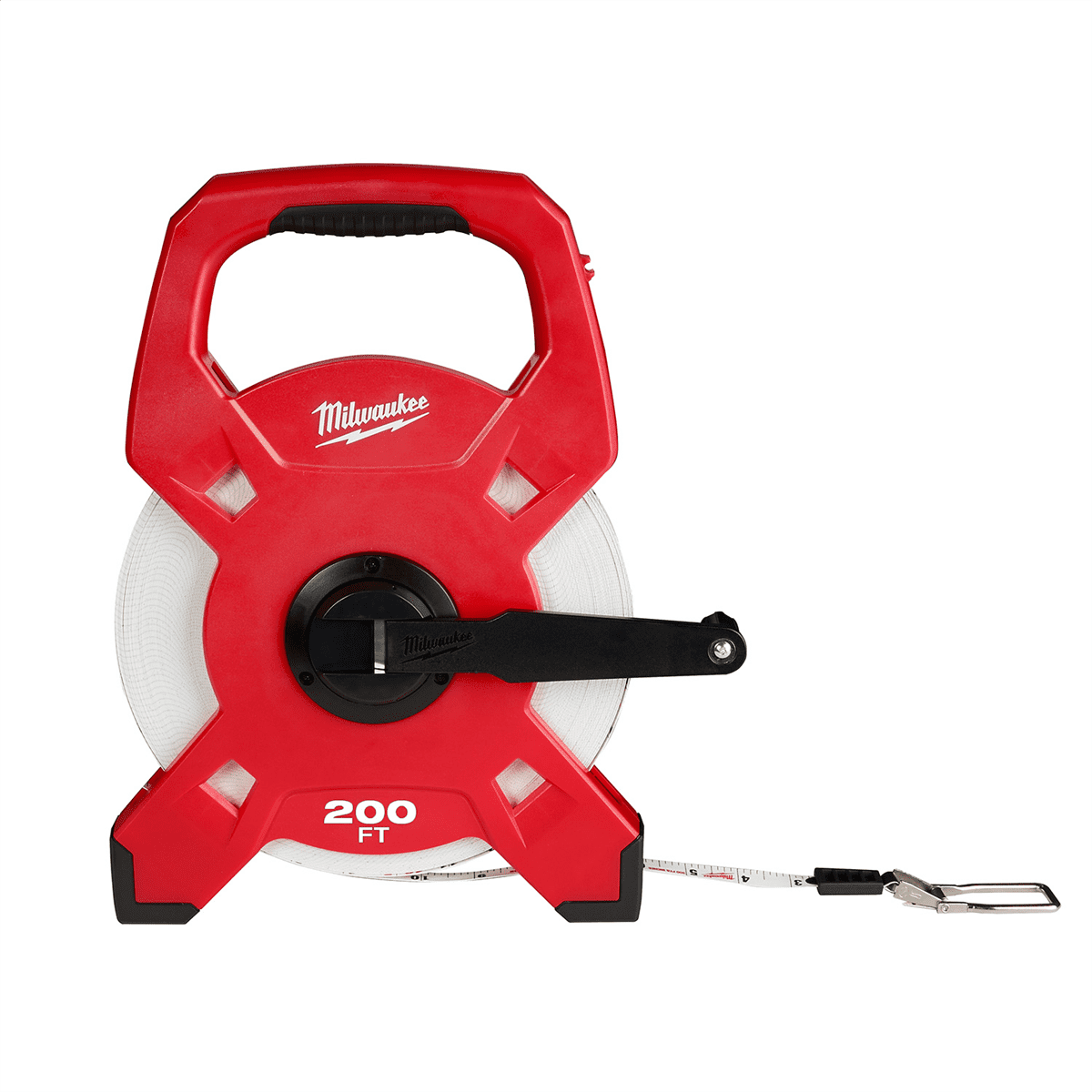 Milwaukee Tool 200ft Fiberglass Open Reel Long Tape Measure