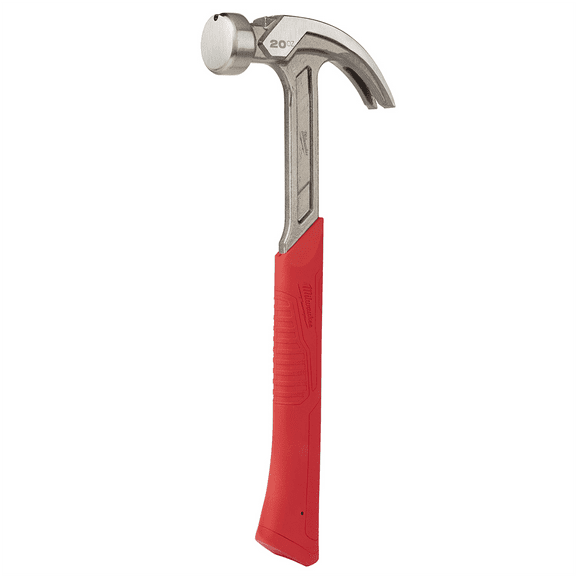 Milwaukee Tool 20oz Curved Claw Smooth Face Hammer