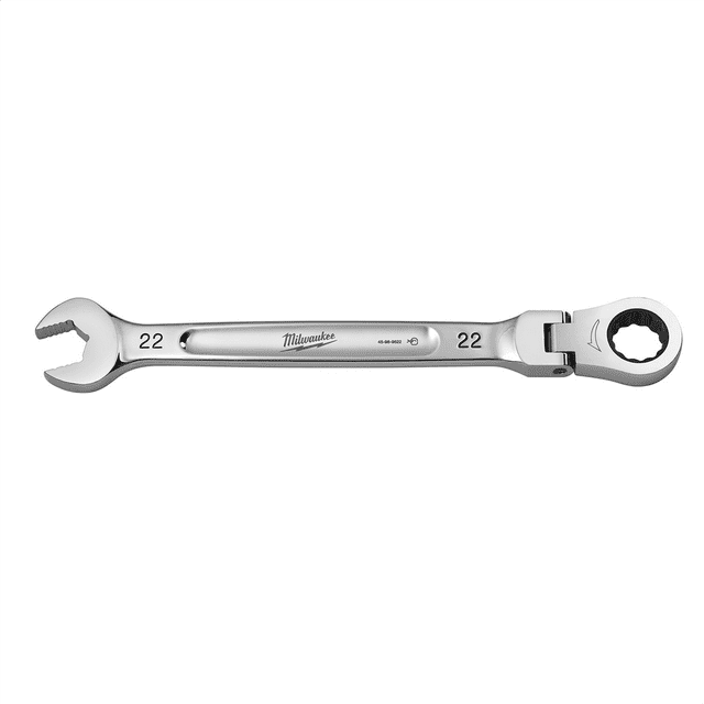 Milwaukee Tool 22mm Flex Head Ratcheting Combination Wrench