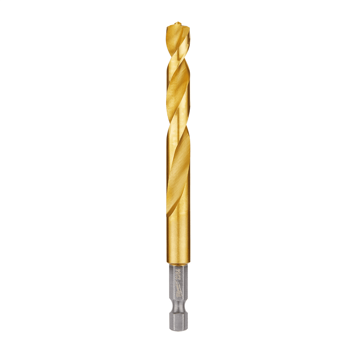 MILWAUKEE ELEC TOOL Shockwave Impact Duty Titanium Drill Bit, 23/64-In. 48-89-4620