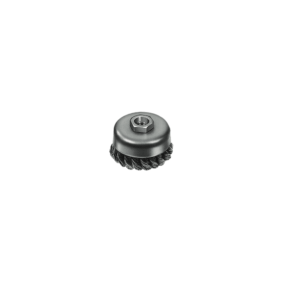 Milwaukee Tool 3-1/2" Knot Wire Cup Brush - Carbon Steel