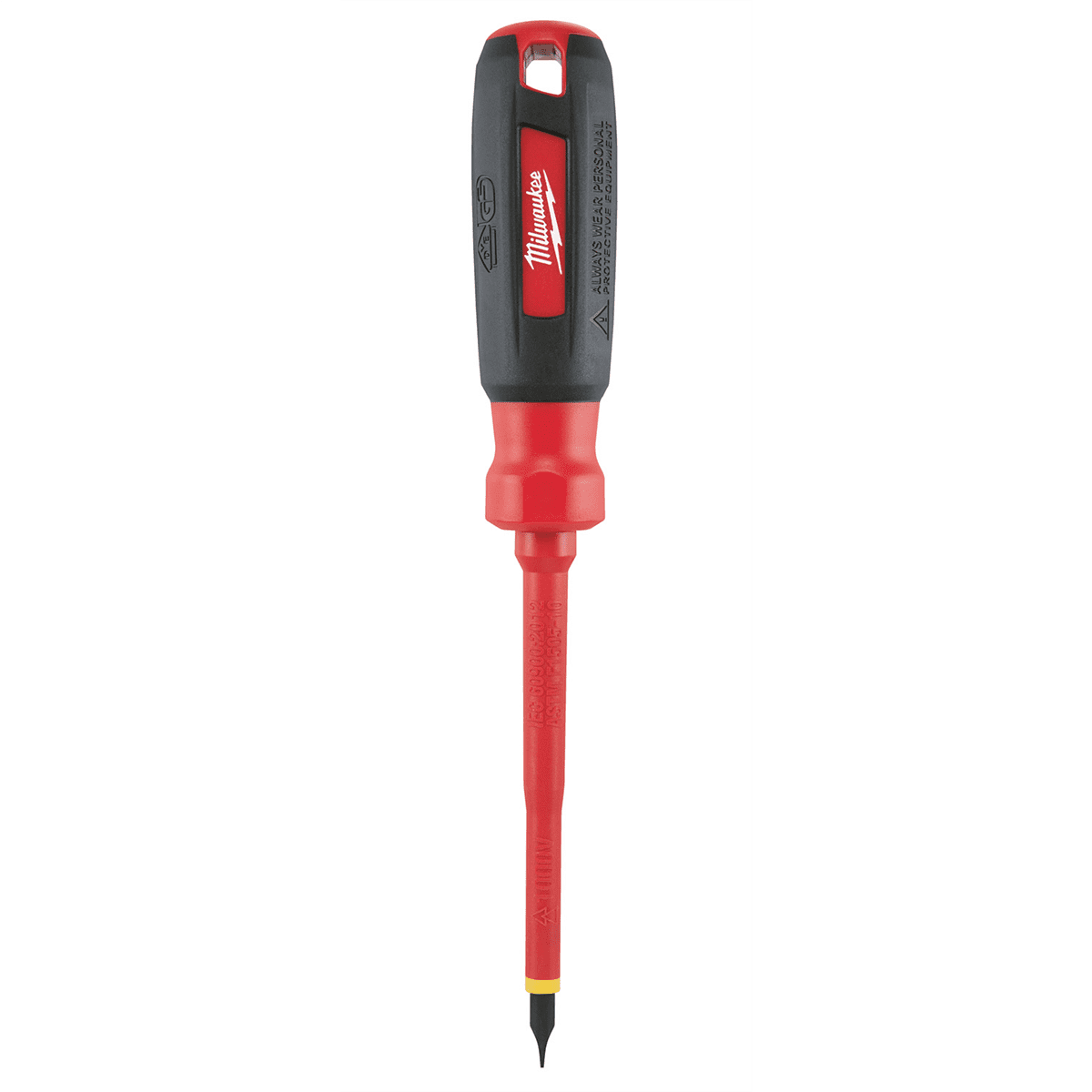 Milwaukee Tool 3/16" Cabinet - 4" 1000V Insulated Screwdriver
