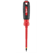 Milwaukee Tool 3/16" Cabinet - 4" 1000V Insulated Screwdriver
