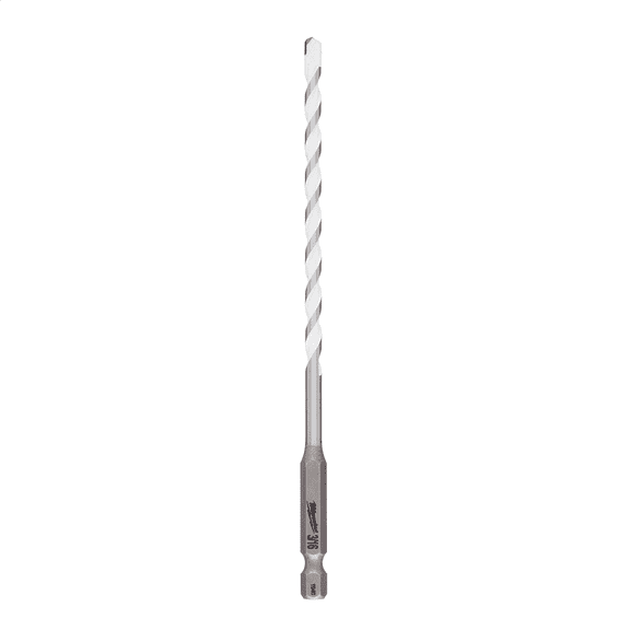 Milwaukee Tool 3/16" x 4" x 6" SHOCKWAVE Impact Duty Carbide Multi-Material Drill Bit