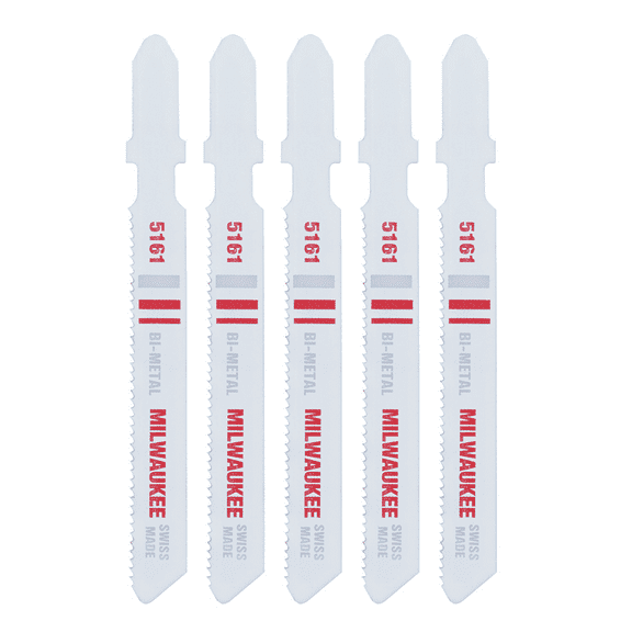 Milwaukee Tool 3" 24 TPI Bi-Metal Jig Saw Blade (5 PK)