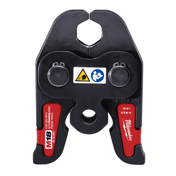 Milwaukee Tool 3/4" CTS-V Press Jaw for M18 FORCELOGIC Press Tools