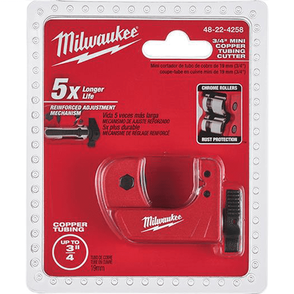 Milwaukee Tool 3/4 in. Mini Copper Tubing Cutte