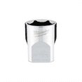 Milwaukee 45-34-9067 3/8 in. Drive 11/16 in. SAE 6-Point Socket ...