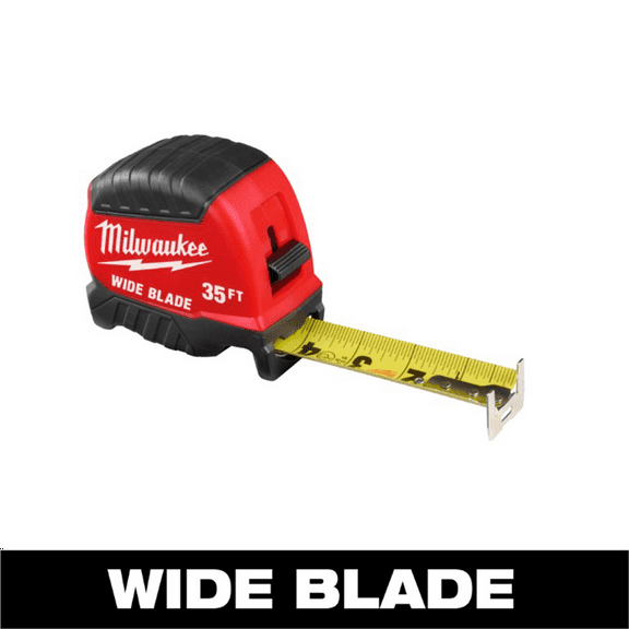 Milwaukee Tool 35ft Wide Blade Tape Measure