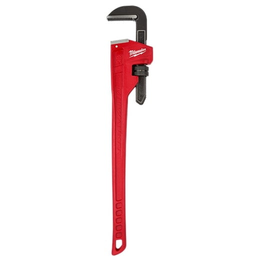 Milwaukee 48-22-7136 36" Steel Pipe Wrench, Overbite Jaw, Ergonomic Handle