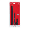 thumbnail image 1 of Milwaukee Tool 3PC SHOCKWAVE Impact Duty  1/2"Drive Extension Set, 1 of 5