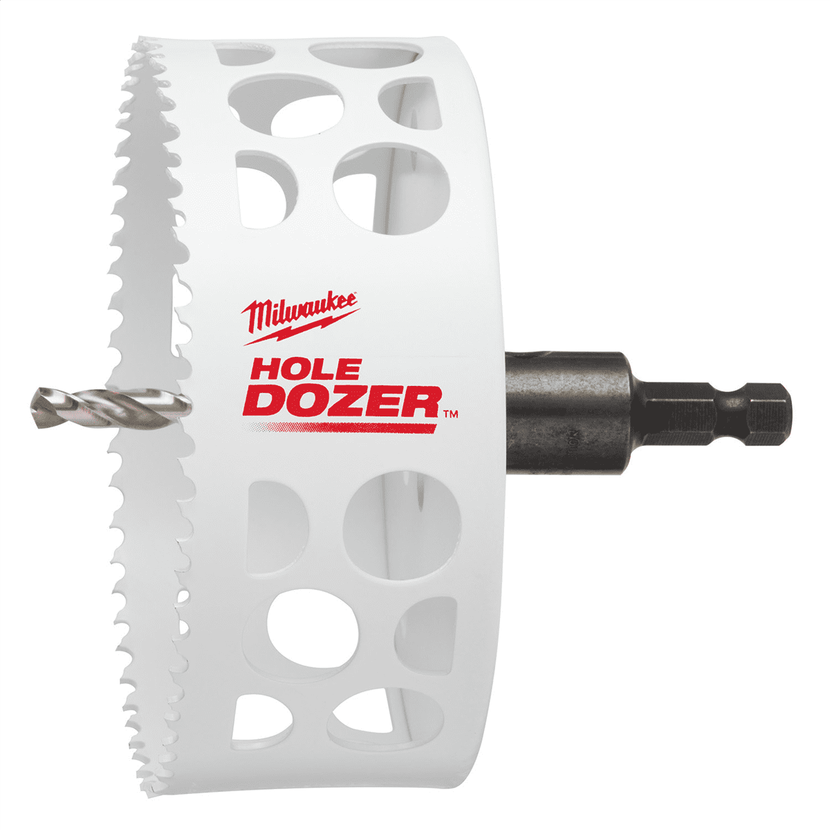 Milwaukee Tool 4-1/2" Hole Dozer Bi-Metal Hole Saw with Arbor