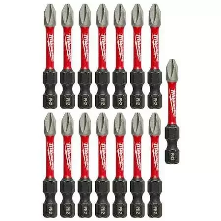 Milwaukee Tool 48-32-5004 Shockwave 2 In Phillips #2 Impact Duty Power Bit,