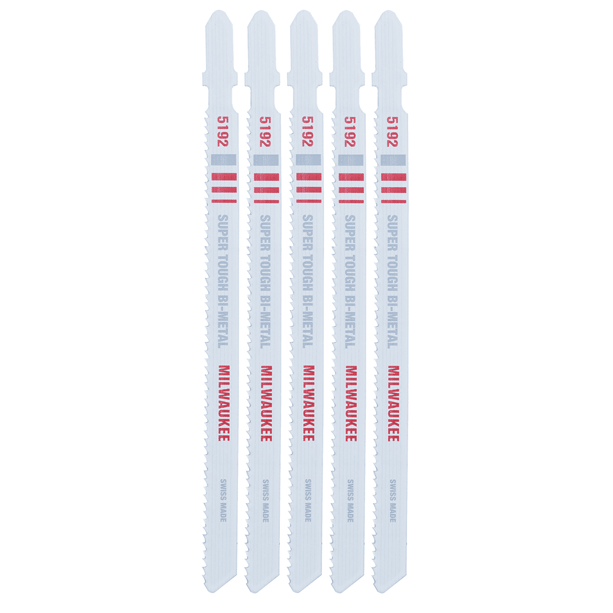 Milwaukee Tool 5-1/4" 14 TPI Bi-Metal Jig Saw Blade (5 PK)