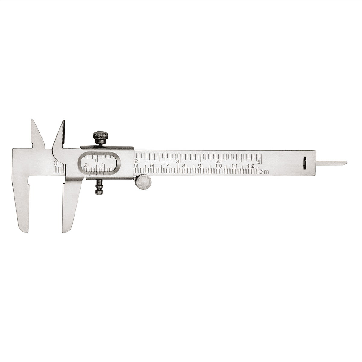 Empire 2784 Vernier Caliper, Steel, Silver, 7-1/2" L x 2-5/8" W