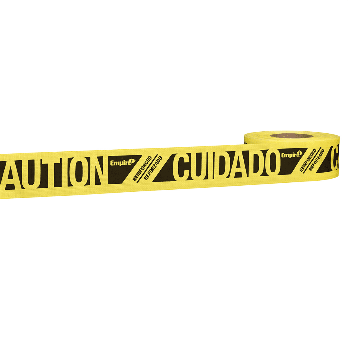 Milwaukee Tool 500 ft. Reinforced Yellow Barricade Tape - CAUTION/CUIDADO