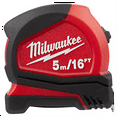 thumbnail image 1 of Milwaukee Tool 5m/16ft Compact Tape Measure, 1 of 6