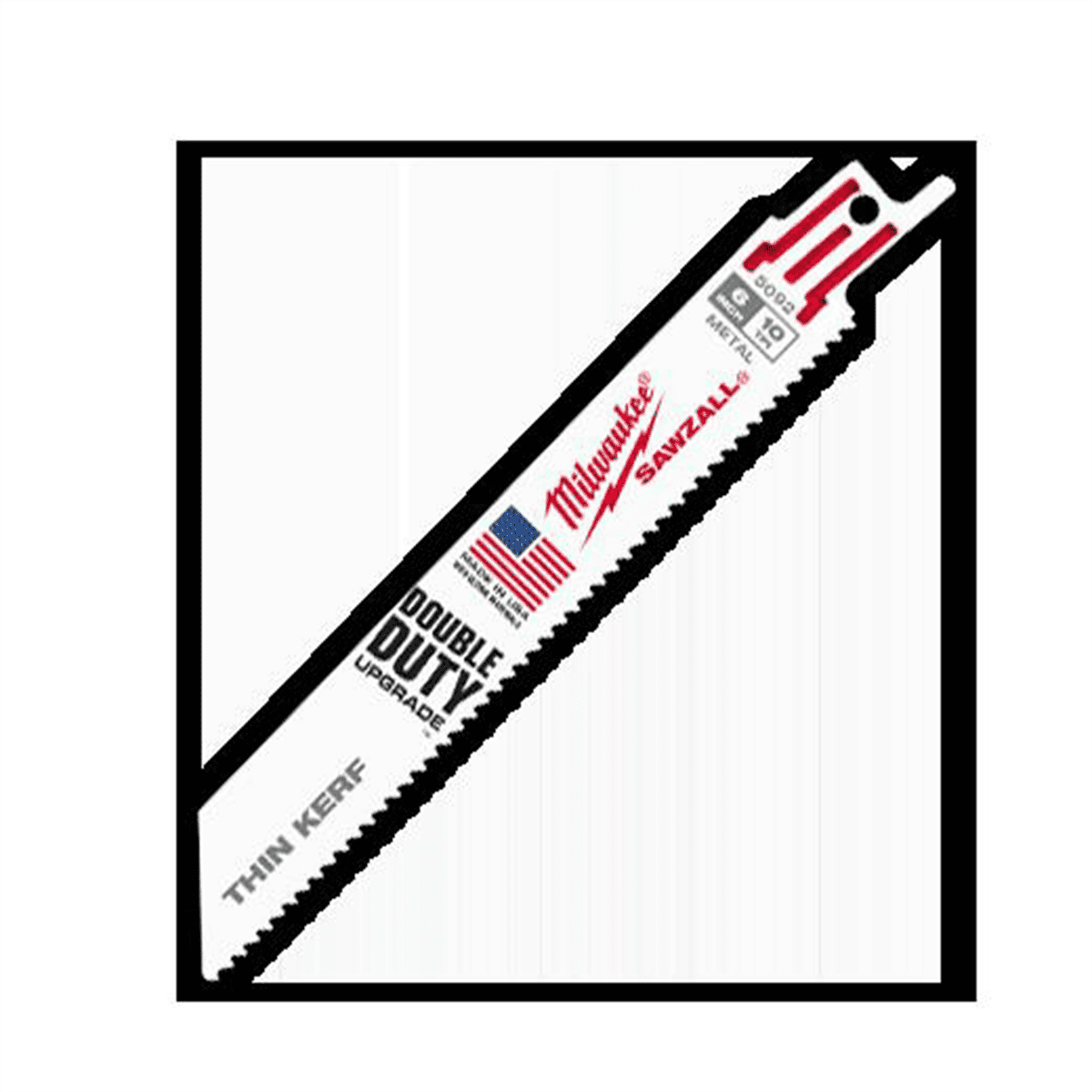 Milwaukee Tool 6" 10 TPI   SAWZALL Blades (Bulk - 100 Pk)