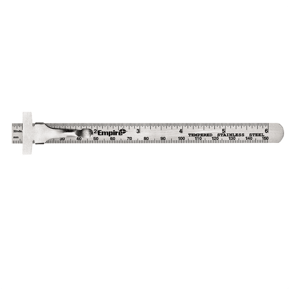 Milwaukee Tool 6 Pocket Ruler-Stainless Steel