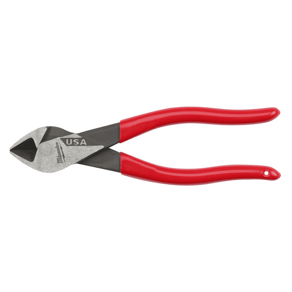 Milwaukee Tool 7" Diagonal Dipped Grip Cutting Pliers (USA)