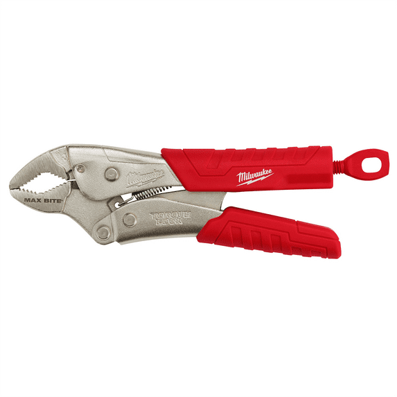 Milwaukee Tool 7 in. Curved Jaw Locking Pliers With Maxbite And Durable Grip