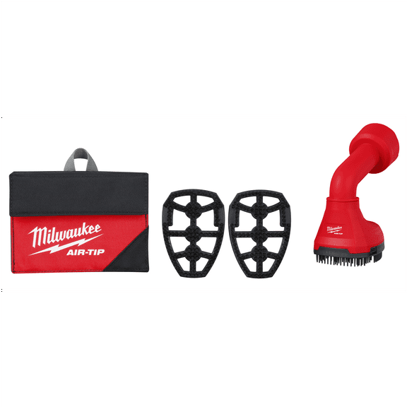 Milwaukee Tool AIR-TIP Swiveling Palm Brush