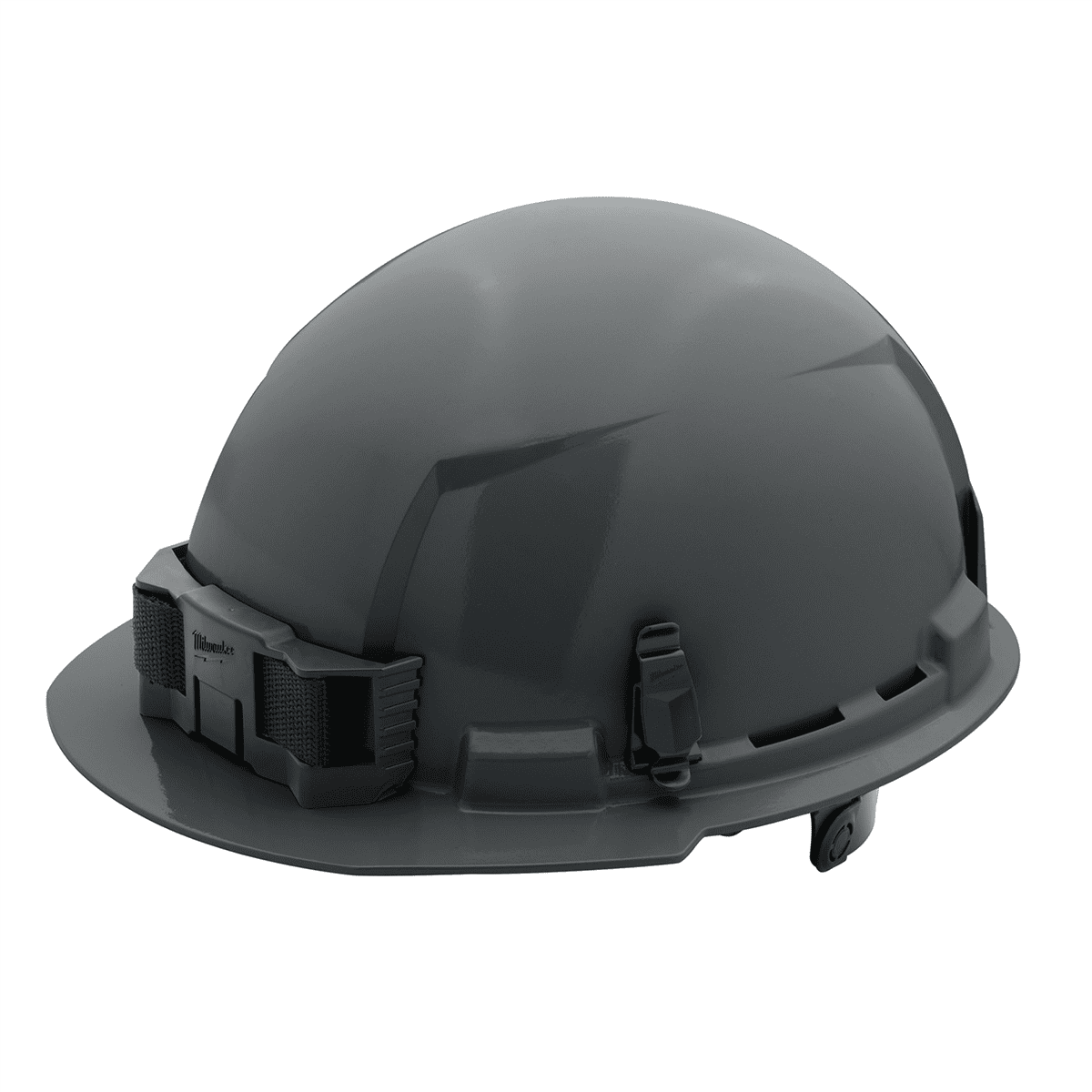 Milwaukee Tool BOLT Gray Front Brim Hard Hat w/6pt Ratcheting Suspension (USA) - Type 1, Class E