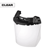 Milwaukee Tool BOLT Task Full Face Shield - Clear Uncoated Lens Compatible with Milwaukee&reg; BOLT Safety Helmets & BOLT Hard Hats