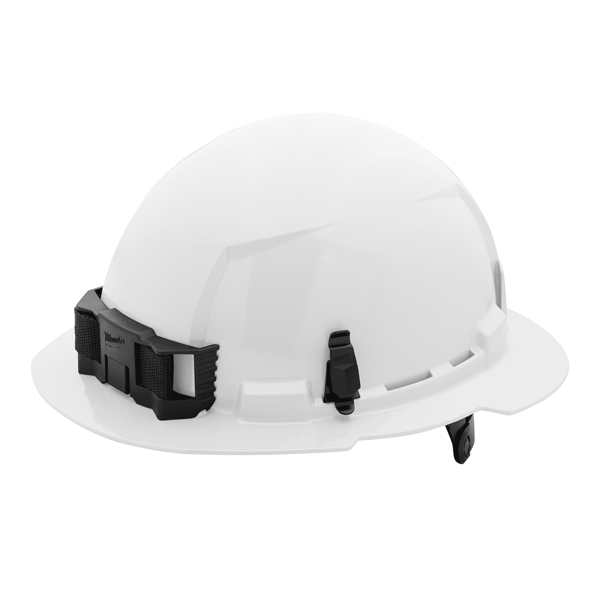 Milwaukee Tool BOLT White Full Brim Hard Hat w/6pt Ratcheting Suspension (USA) - Type 1, Class E