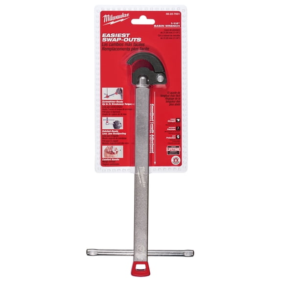 Milwaukee 1.25 Basin Wrench