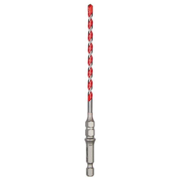 Milwaukee 48-20-9096 3/16" x 6" Shockwave Carbide Hammer Drill Bit for Concrete Screws