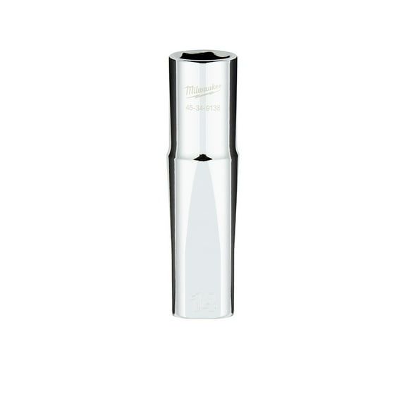 Milwaukee-45-34-9138 1/2 in. Drive 14MM Metric 6-Point Deep Socket with FOUR FLAT Sides