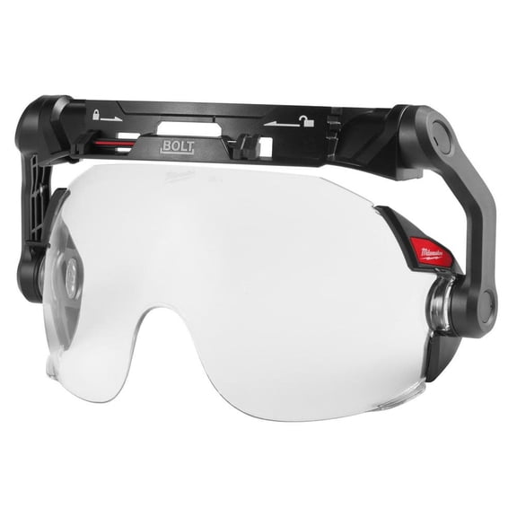 Milwaukee 48-73-1411 BOLT Eye Visor - Clear Dual Coat Lens (Compatible with Safety Helmets)